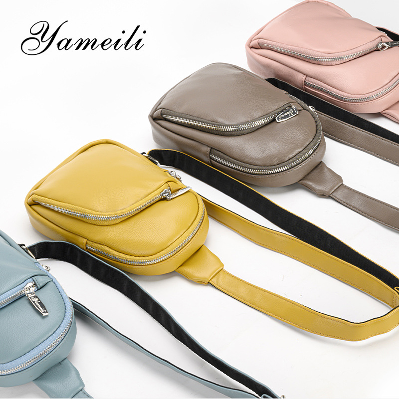 Bolsa Nueva mujer 2024 bolso de cintura transfronteriza moda femenina bolso de pecho de mujer bolso de mujer Amazon bolsas de productos al por mayor