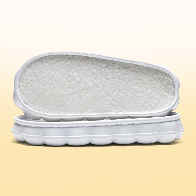 Nube suela tejida a mano, suela de zapatilla gruesa, gancho de gancho de ganado, suela de zapatilla de algodón, suela de algodón
