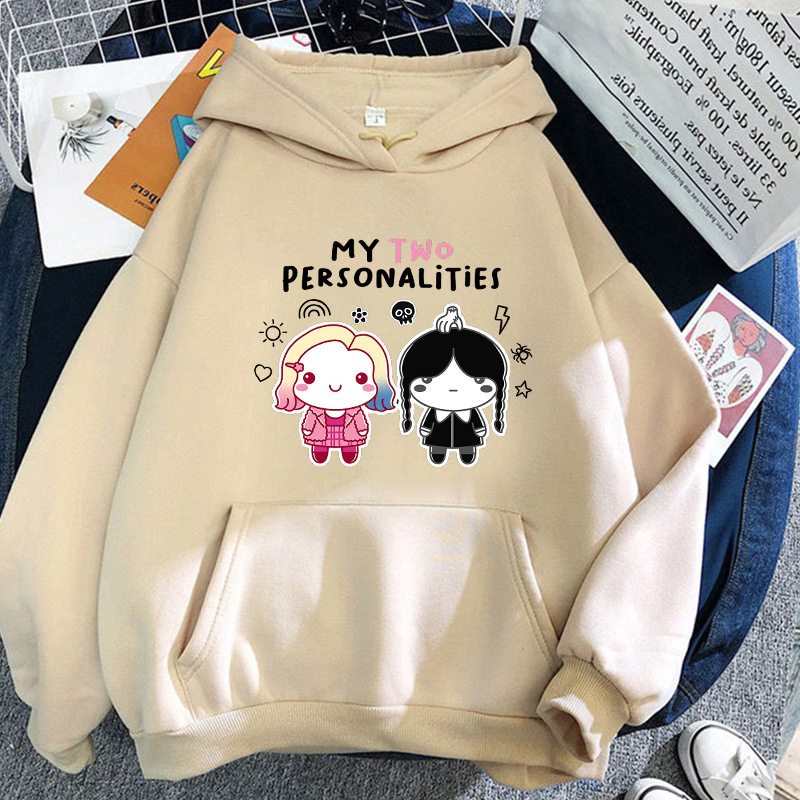 American TV series printed hoodie Wednesday Addams Wednesday. Adams cartoon cartoon print hoodie American TV series printed hoodie Wednesday Addams Wednesday. Adams cartoon cartoon print hoodie