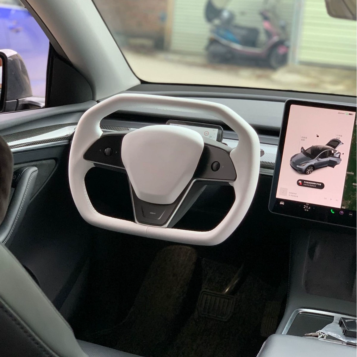 Применимо для рулевого колеса Tesla yoke Оригинальный model3/Y Cyber cybertruck новый модификация рулевого колеса