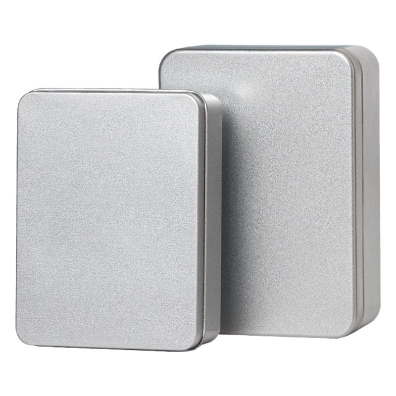 Встряхните тон в том же стиле 120 прямоугольная железная коробка Idioms Пасьянс жестяная упаковочная коробка серебряная железная коробка сумка для карт грамотности