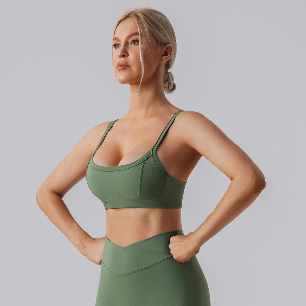 ropa interior deportiva recopilación corrida antichoque anti-caída de alta intensidad fuera de vestir bra de fitness chaleco de yoga chaleco de fitness