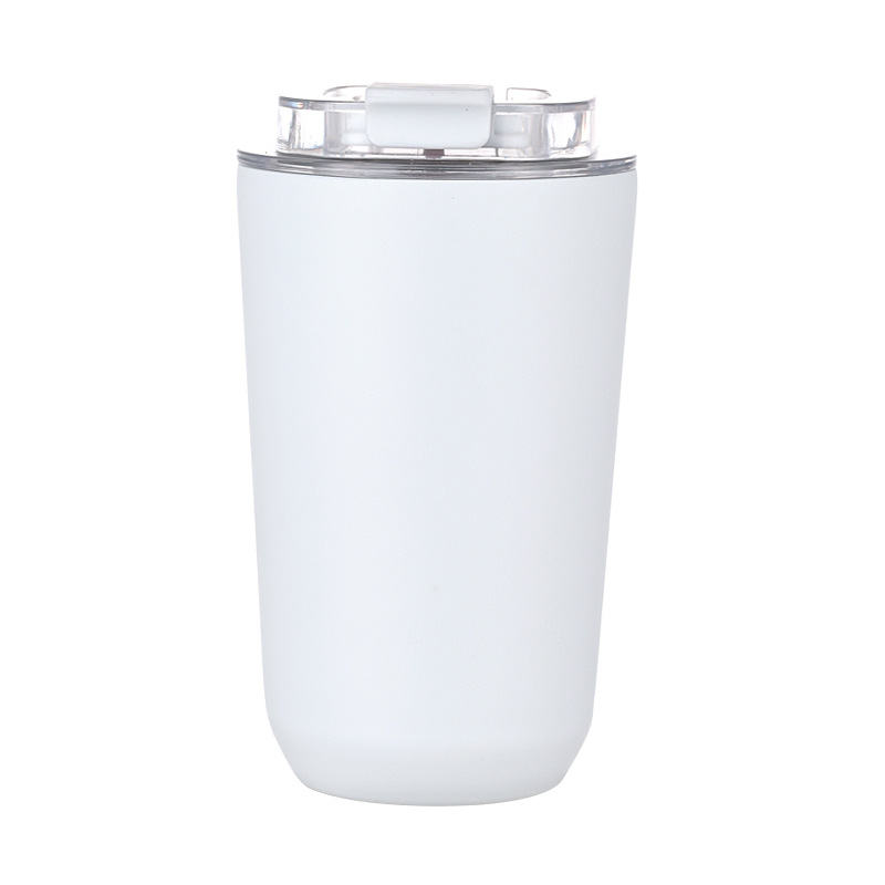 Nuevos productos transfronterizos 304 tazas de café de acero inoxidable tazas de vacío portátiles creativas y simples tazas de agua DIY en stock image 6