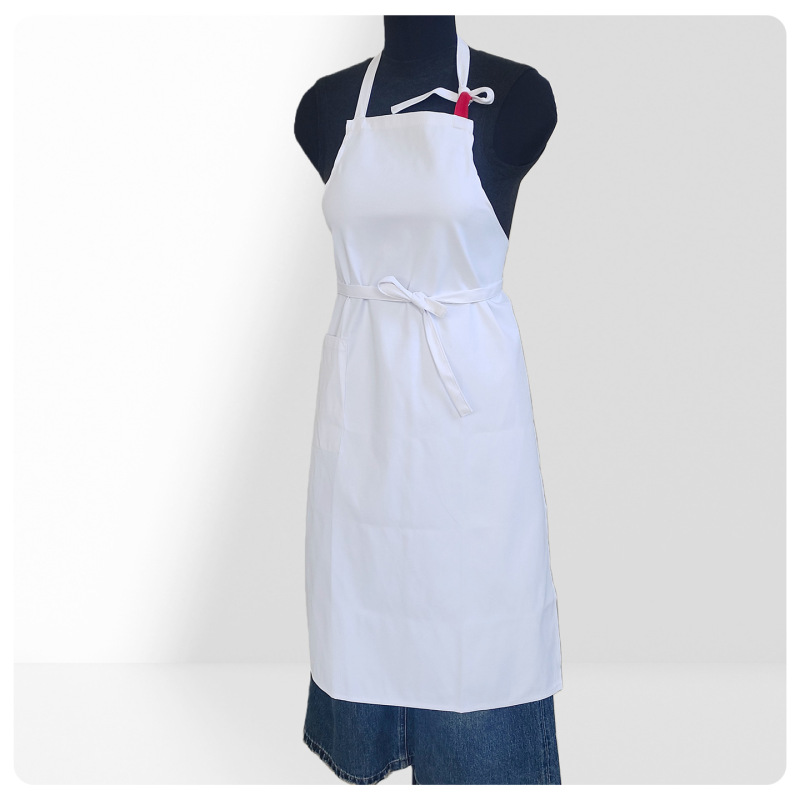 Apron for Women, Japanese Style, Fashionable Halter Neck Design, Suitable for Art Studio, Men's Milk Tea Shop, Nail Salon, Flower Shop, Japanese-Style Artistic Workwear