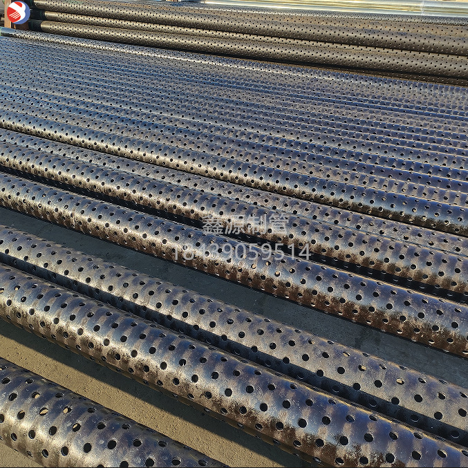 600圆孔滤水管 深井管 工程基坑降水管道 花管 机井管 镀锌滤水管