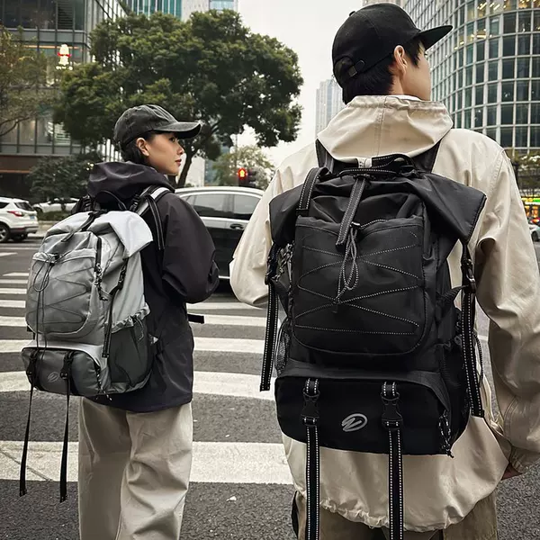 Short Trip Function Mountaineering Bag Men's Large Capacity Outdoor Hiking Backpack Sports Backpack Student Schoolbag
