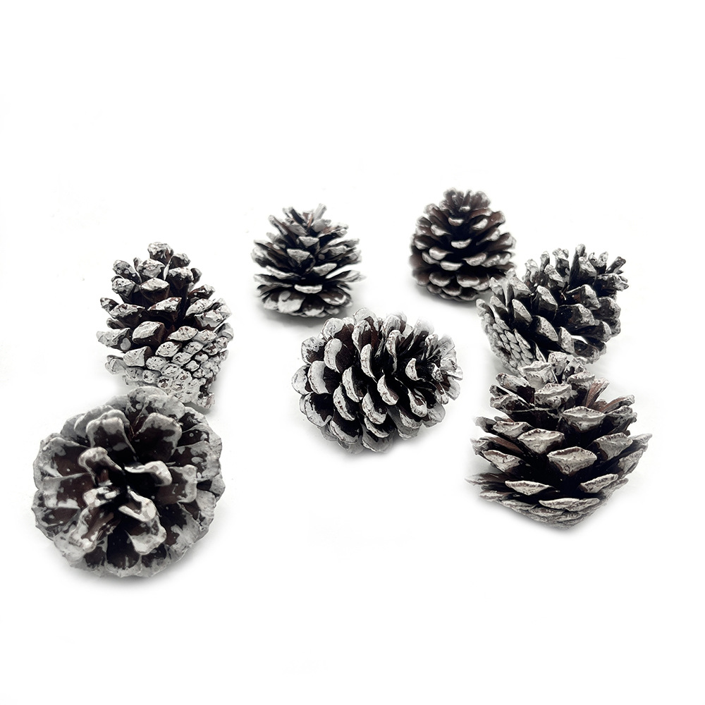 Pinine Natural Decoración navideña Copo de nieve Pinine Ardilla Hamster Totoro Loro Loro Descongestionante Juguetes molares para mascotas