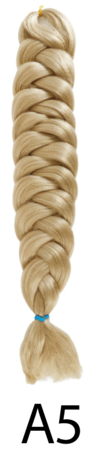 Peruca de comercio exterior fibra química africana gran trenza 165g trenza jumbo trenza cabello de alta temperatura seda trenza