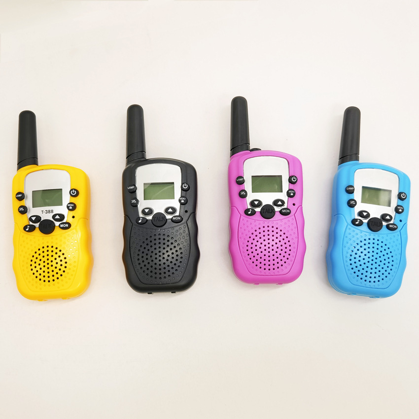 Intercomunicación visual transfronteriza para niños juguetes intercomunicación T388 al aire libre 3KM llamada de distancia juguetes interactivos padres e hijos