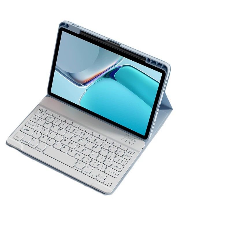Подходит к защитному чехлу для Xiaomi 5Pro на бронзовом защитном чехле Matepad 11.5 квадратные клавиши, 10-е поколение цветной подсветки Bluetooth клавиатура