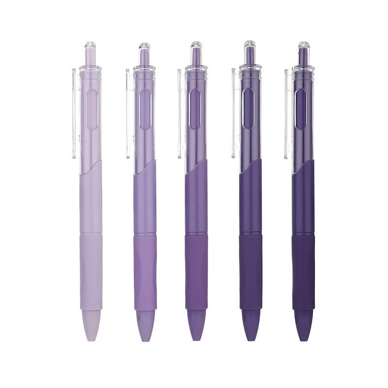 Bolígrafo de gel retráctil con punta ST de 0.5 mm, estilo INS, papelería moderna, alto valor estético, secado rápido, bolígrafo para práctica de exámenes, en stock.