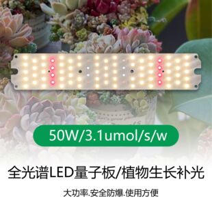 Amazon Led Plant Growth Light Quantum Board Full Spectrum Indoor Greenhouse Seedling Landscape Planting Fill Light