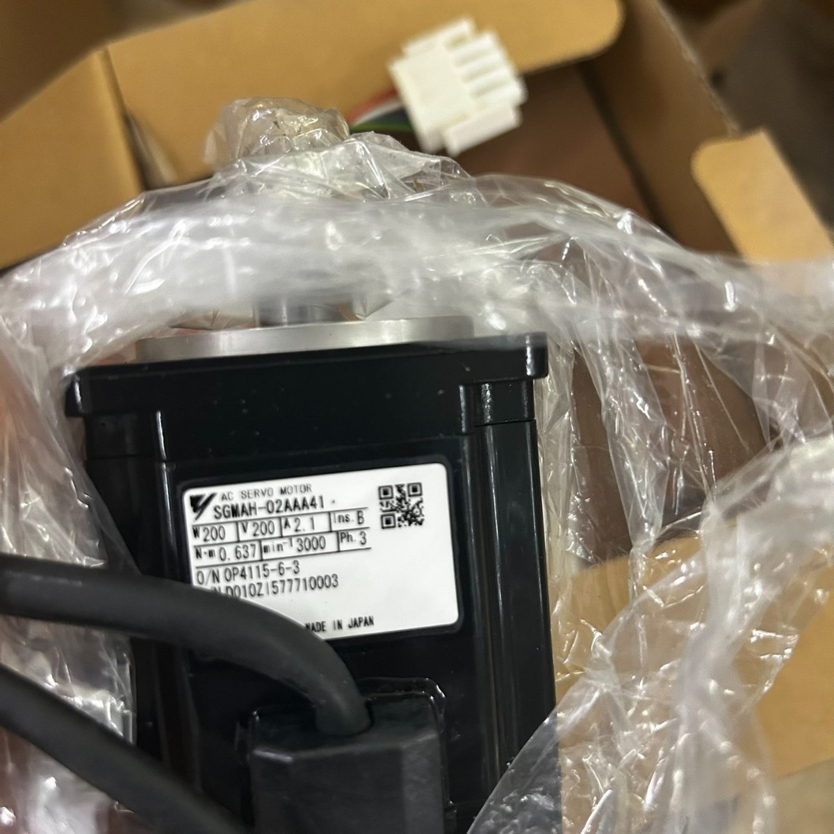 SGMAH-02AAA41 YASKAWA安川伺服驱动器电机 全新原装现货 质保1年