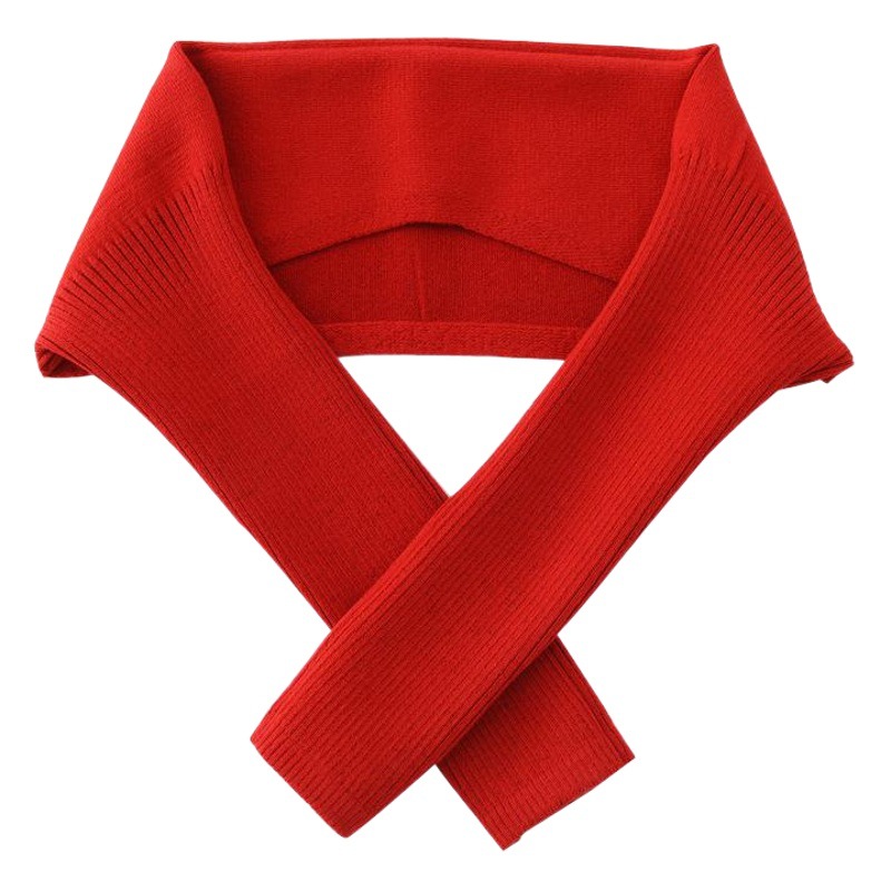 Cashmere shoulder protection men's and women's autumn and winter wool warm sleeping cold-proof waistcoat week middle-aged and elderly thickened cervical shawl