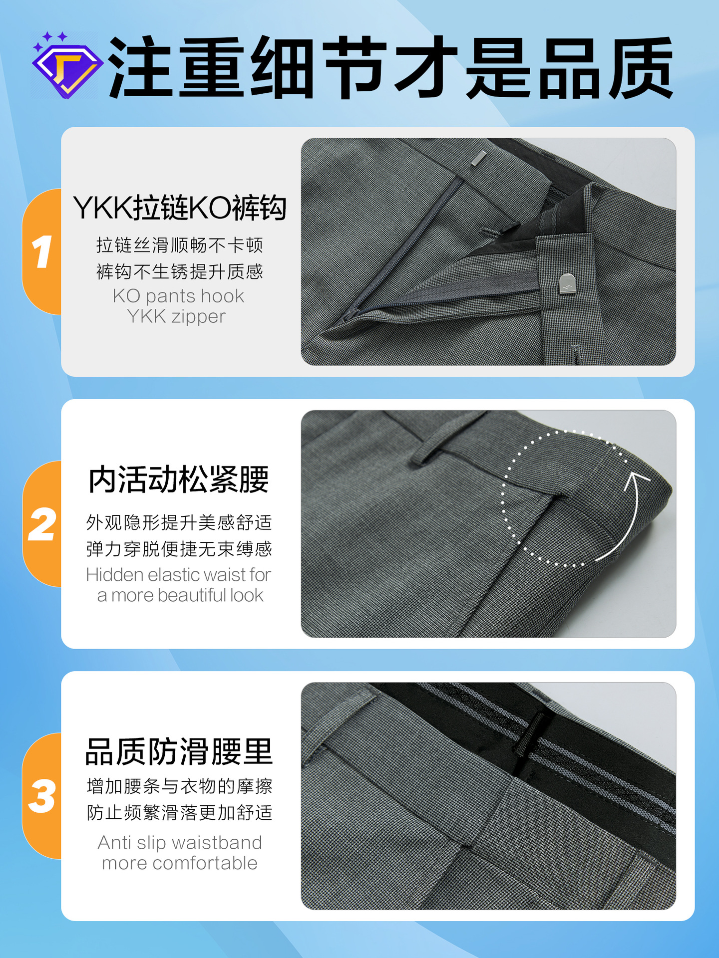 Traje de hombre, traje de hombre, traje casual, abrigo, moda, alta sensación, gris, cómodo, elástico, ropa de trabajo de negocios