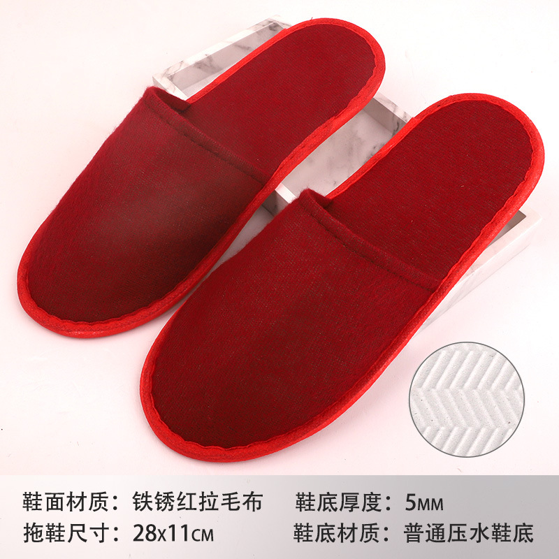 Hotel sandalinas desechables de algodón de lino de seda sandalinas de alojamiento residencial sandalinas desechables antideslizantes soleas de zapatillas gruesas