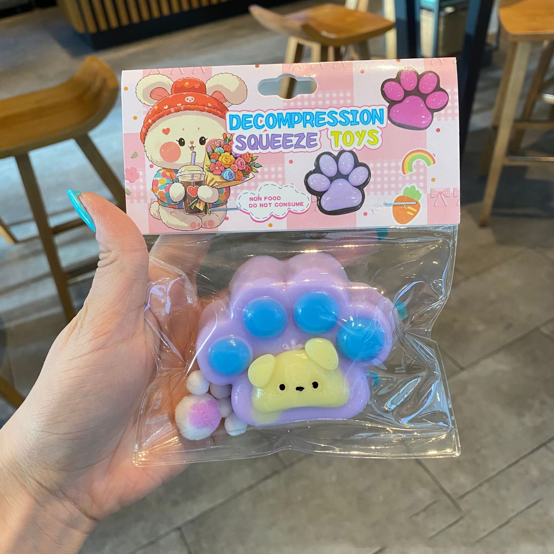 Niños no tóxicos juguetes de rebote lento descomprimir la sensación de barro gelatina de silicona de alto valor facial