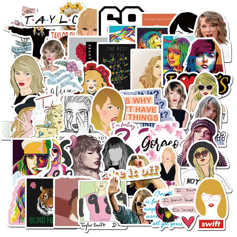 550 Taylor SWIFT Mold Motor New Album Taylorus Veter Stick Paper European and American Star Sticker Mobile Phone