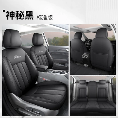 Cover Full Package 19-24 New | Modelə uyğun (Original) oturacaq örtükləri - mysterious-black-standard-edition-rear-full-package-buick-regal2019-2024