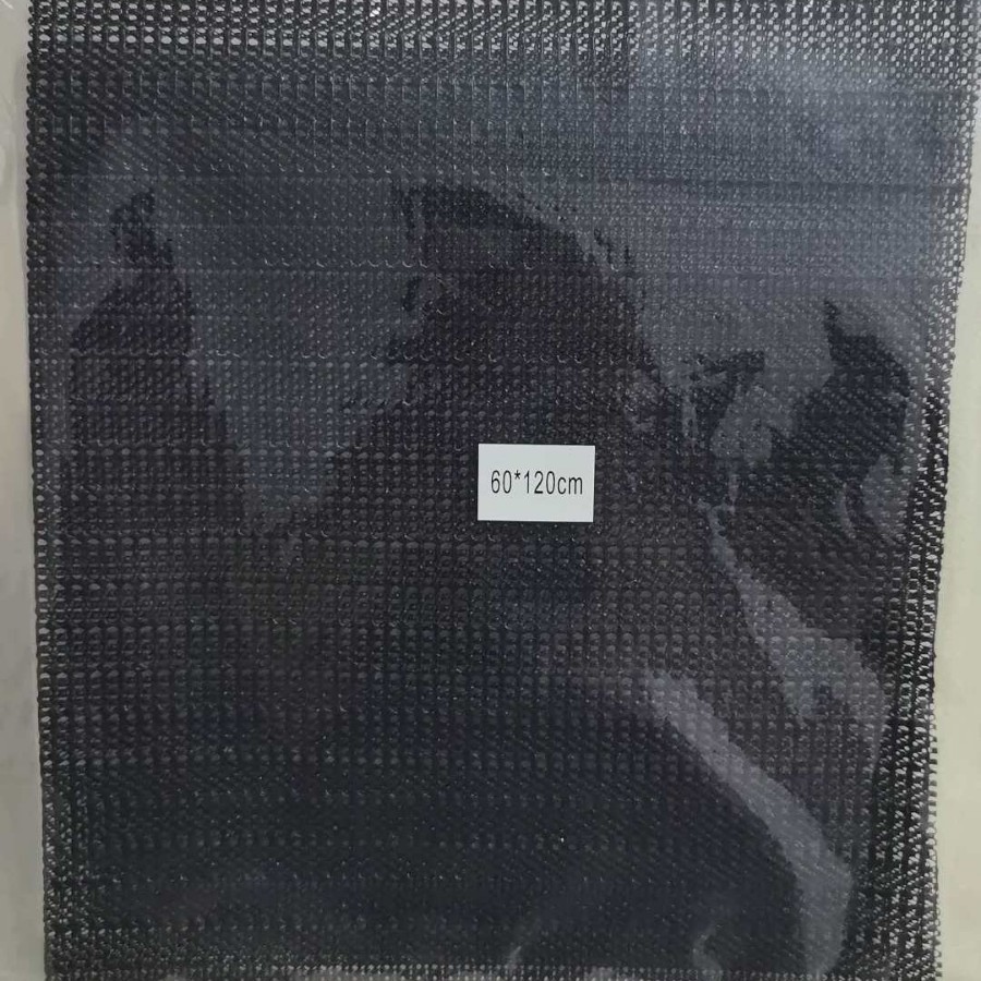 Black double-sided non-slip face cream PVC