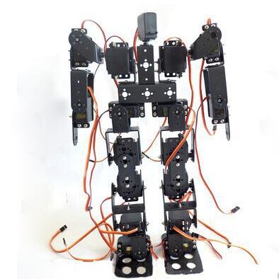 diy fighting programming robot multi-function bracket kit 17 degrees of freedom robot steering gear fixing frame accessories