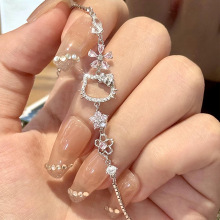 hellokitty手链女 轻奢百搭可爱项链 高颜值生日礼物情人节礼物