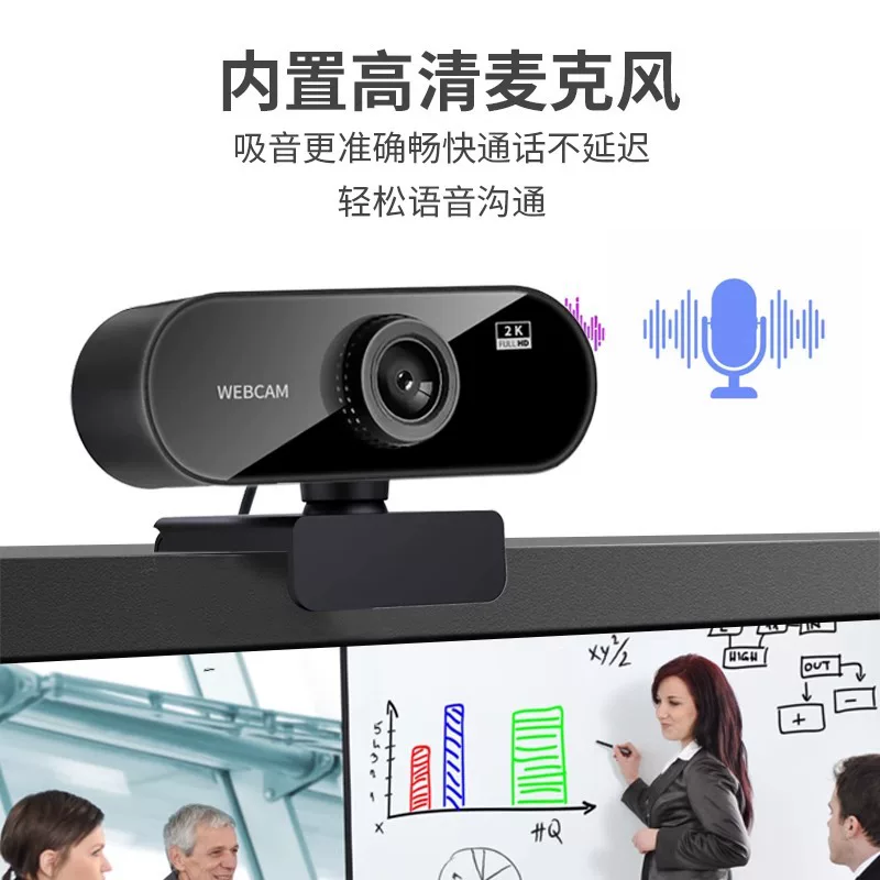 CCTV камера, микрофон, ноутбук