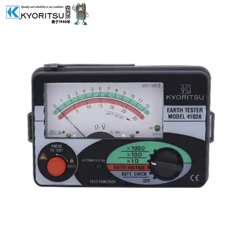 克列茨日本共立KEW 4102AH指针式接地电阻测试仪MODEL 4102AH