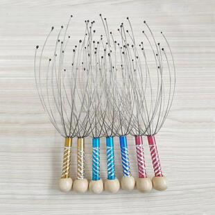Head Massager Head Scratching Octopus Scalp Non-Soul Extractor Artifact Head Therapy Headache Relief Five Claws