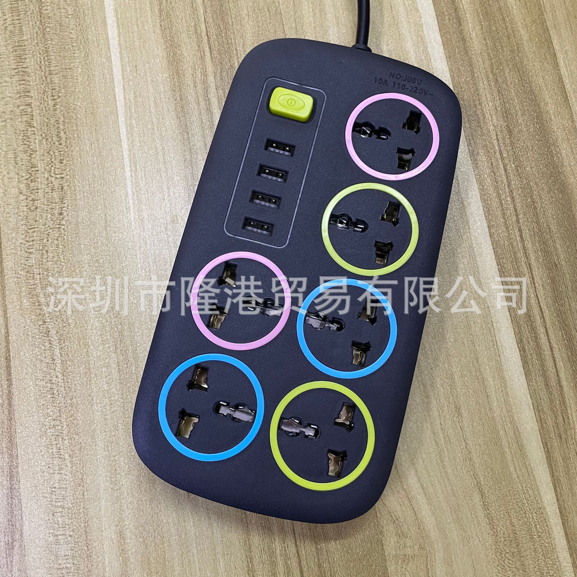 菲律宾插线板迪拜越南老挝柬埔寨墨西哥智能多孔带线USB电源插排