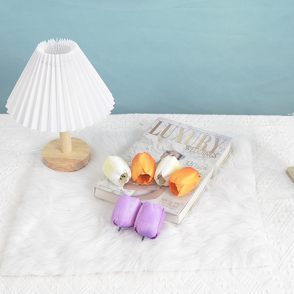 Foam Heart tulip flower artificial flower accessories living room bedroom decorative flower pastoral style Tulip