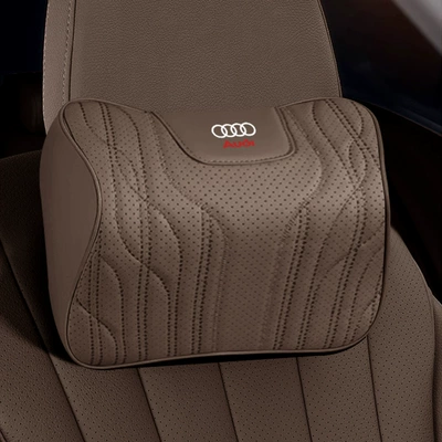 Neck Pillows, Seat Cushions, and Lumbar: Waist support - chestnut-brown-neck-pillow