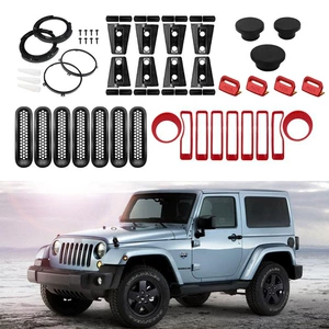 07-23 Jeep Wrangler JL JK Fara Kronşteyni Qapı Menteşə Qapağı Xarici Bəzəklər