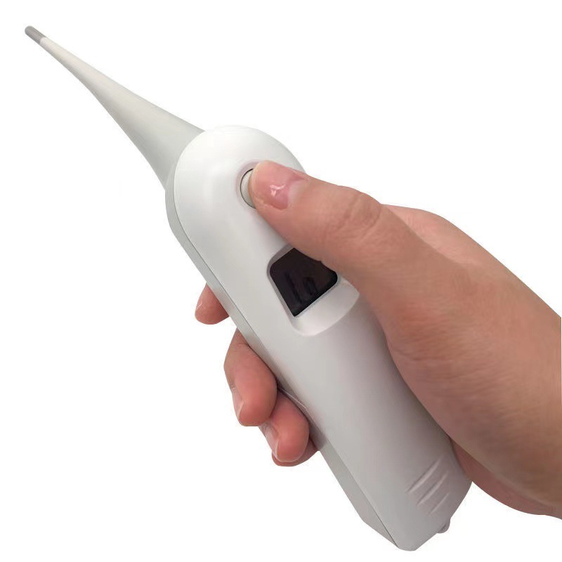Termómetro para animales pequeños, termómetro de pantalla grande, termómetro anal de cabeza suave para cerdos, ganado, ovejas, termómetro veterinario image 6