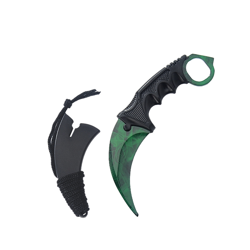 Cubierta de cuchillo de cuerda verde Dopp +