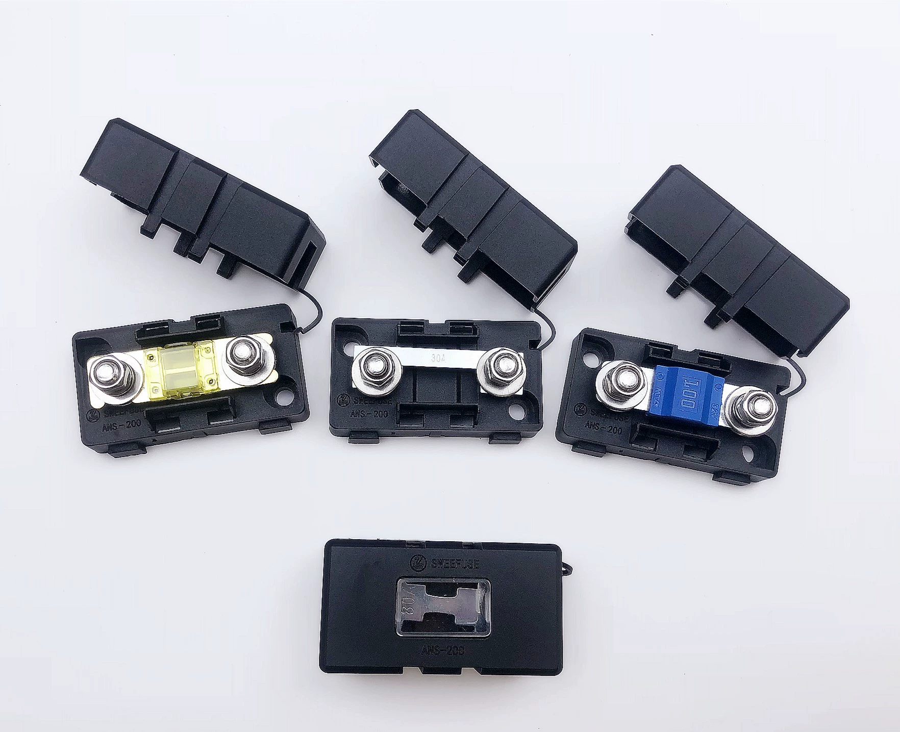 ANS-H держатель предохранителя болта вилки небольшого размера/блок предохранителей болта электромобиля 40A50A60A80A