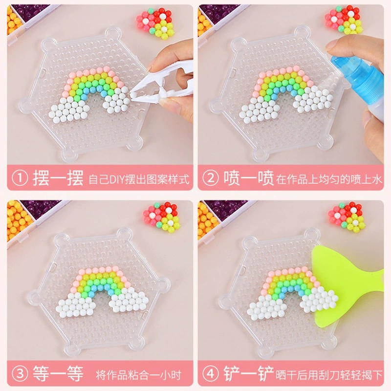 Девочка-перлина Magic Magic Pearl Pin Bean, детские сделай сам головоломка ручные игрушки клей водаMist демон бриллиант бриллиант живопись
