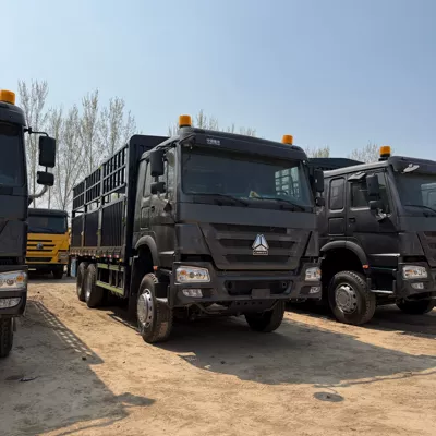 Yük maşınları Dump Truck, 6X4 Flatbed Truck