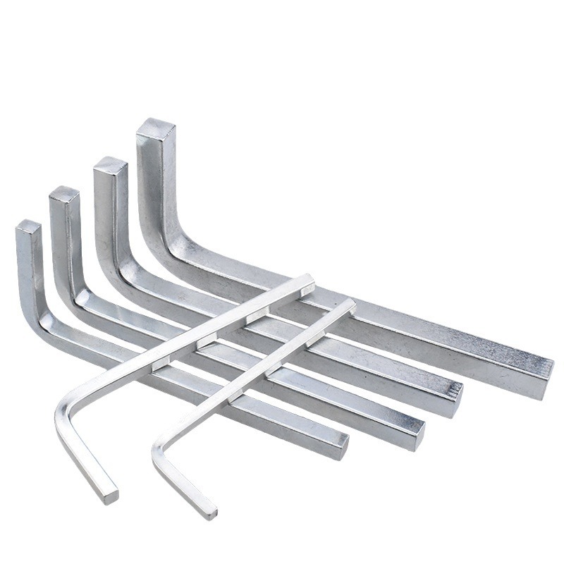 Llave cuadrada de cuatro esquinas interior tipo L 4 Destornillador cuadrado de boca cuadrada destornillador especial de cuatro filos 345678M