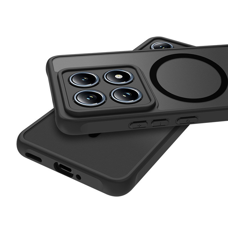Xiaomi 15TPRO 磁気携帯電話保護カバー Redmi 15C 4G ツーインワン強力な磁気ワイヤレス充電 N52 に適しています。|undefined