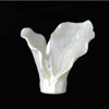 DIY shell Petalial Handmade Carving Drilling Flower Whitening White Shell Material Accessories Accessories Accessories B1-B24