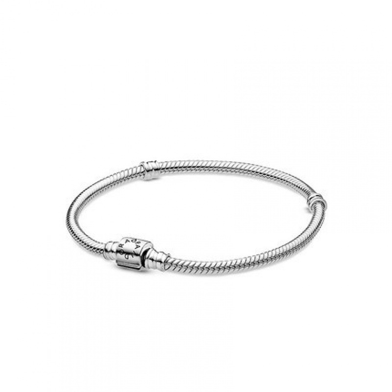 Panjia pulsera mujer blanco plateado plata gruesa pulsera corazón cuadrado hoja hebilla serpiente hueso pulsera DIY Internet celebridad cadena femenina