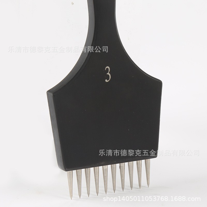 厂家直销打孔工具不锈钢黑色柄排冲皮革圆孔内缝打孔圆形量大从优|undefined