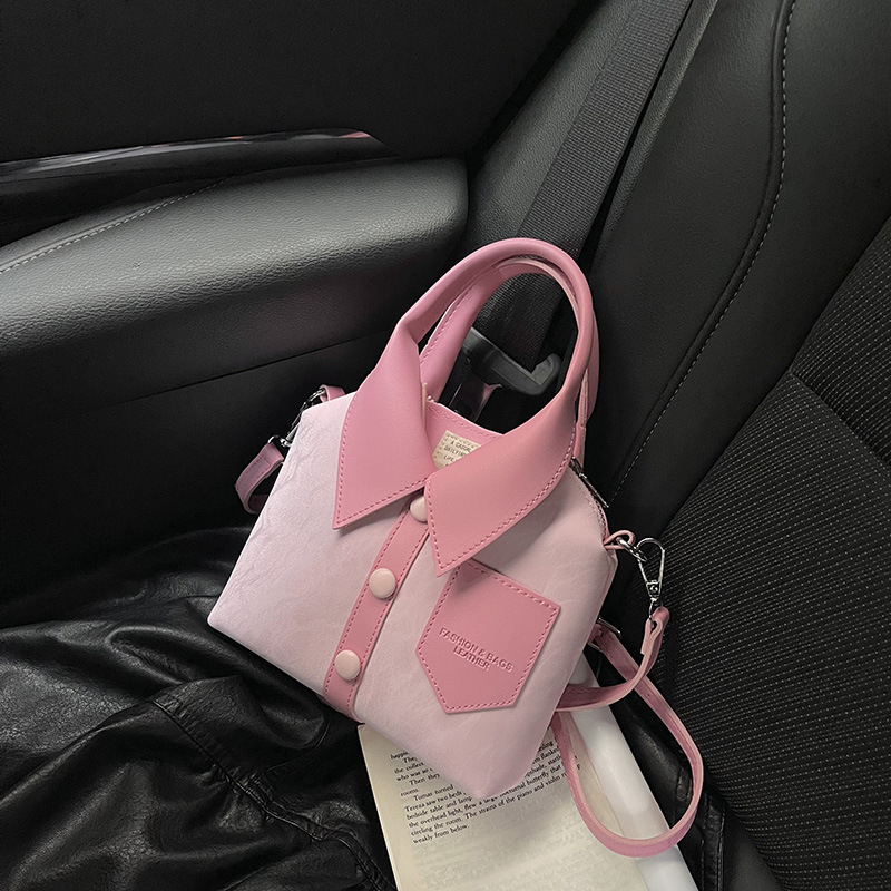 Cross-Border Hot-Selling Women's Bags, Korean Niche Handbags, Fashionable Shirt Bags, High-End Single-Shoulder Bags, Women's Bags