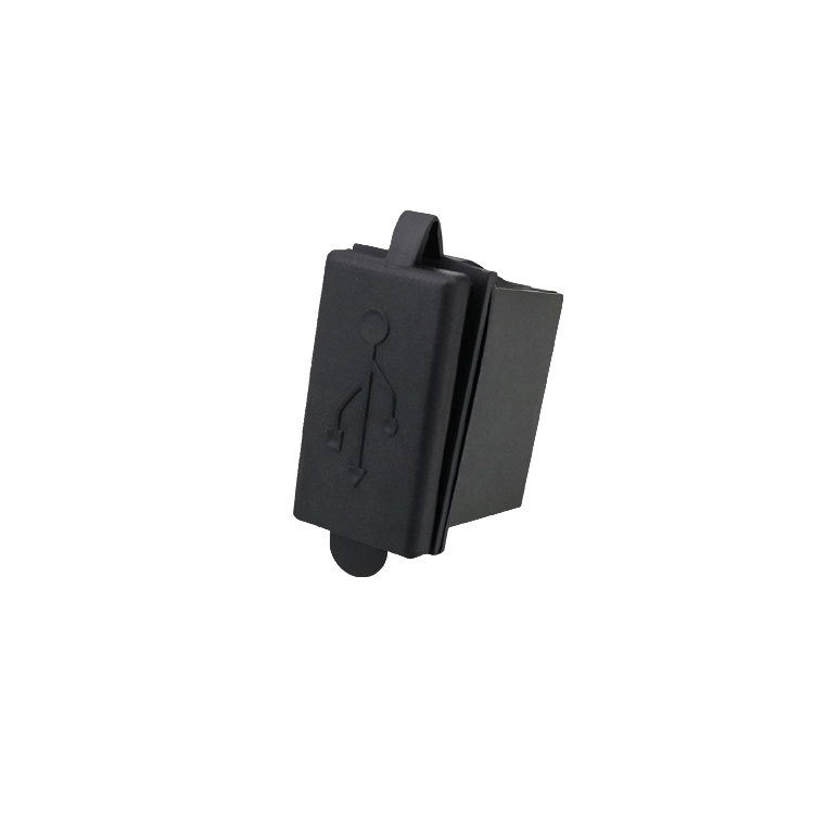 Car universal modified motorcycle boat RV modified square single USB car charger 2.4A car mobile phone charger