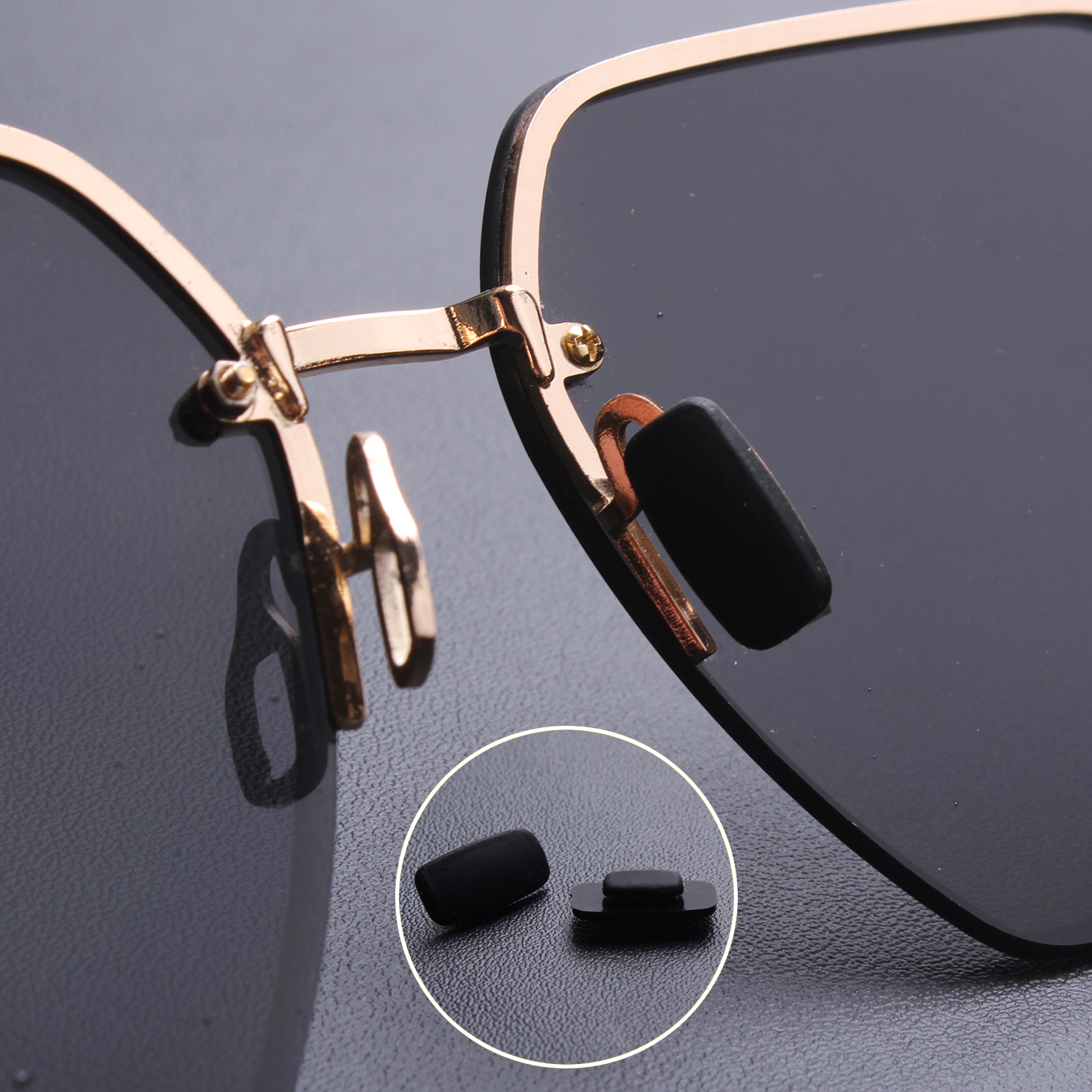 Rectangular silicone glasses