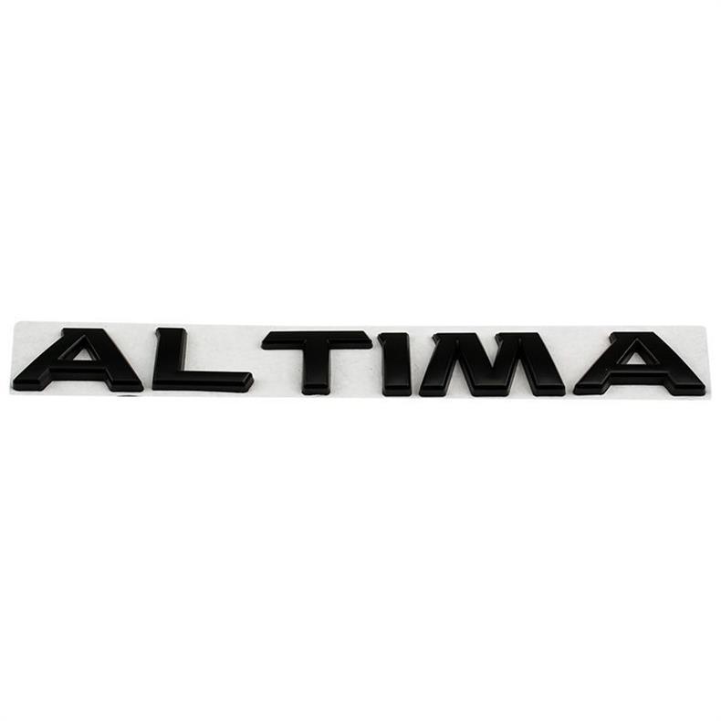 ALTIMA car emblem is suitable for Nissan modification, metal ALTIMA letter logo sticker for the trunk tail