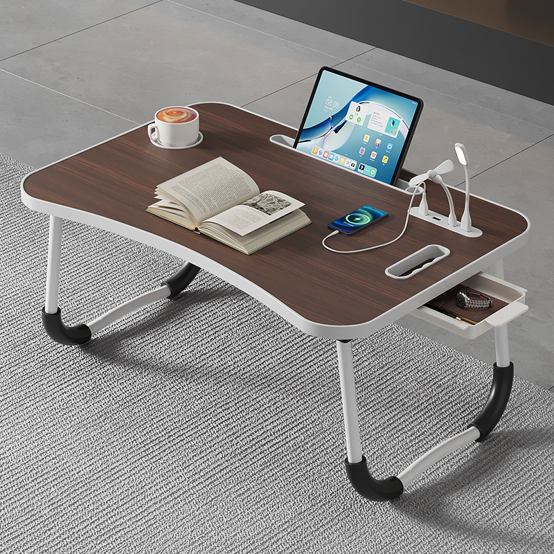Small Table Bed Foldable Mini Computer Table Multi-Functional Student Dormitory Bedroom Notebook Desk Folding Table Small Table Bed Foldable Mini Computer Table Multi-Functional Student Dormitory Bedroom Notebook Desk Folding Table