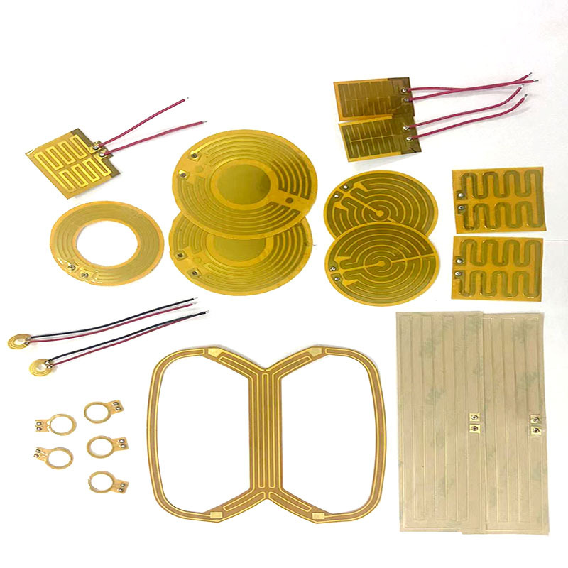 厂家定做暖手宝加热片USB开关PI膜PET发热片聚酰亚胺发热膜电热膜