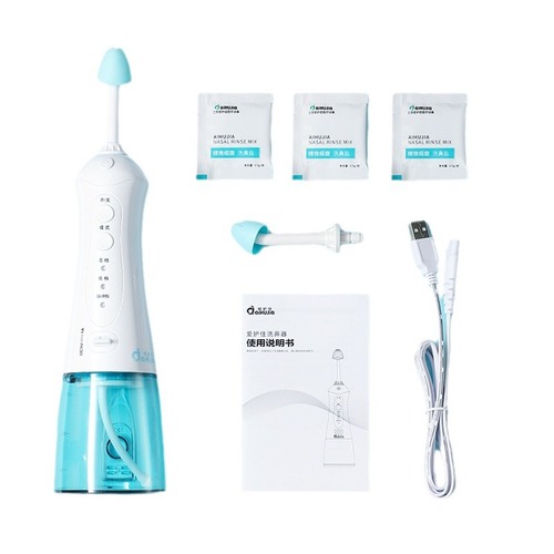 Lovecare Electric Nasal Irrigator - Three-Mode Portable Nasal Irrigator for Adults and Children